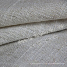 Rembourrage Polyester Faux lin tissu (G844-355)